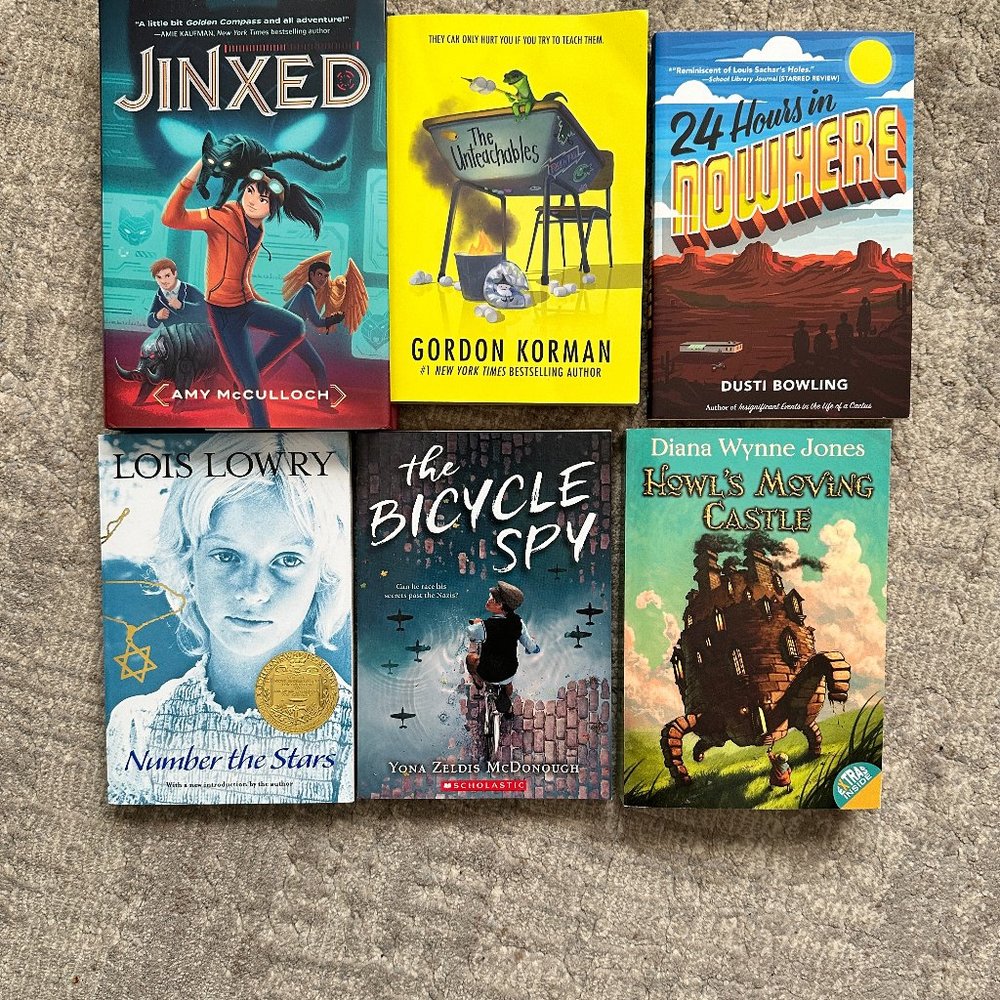 World of Howl Series Howl's Moving Castle Jinxed Unteachables Number the Stars